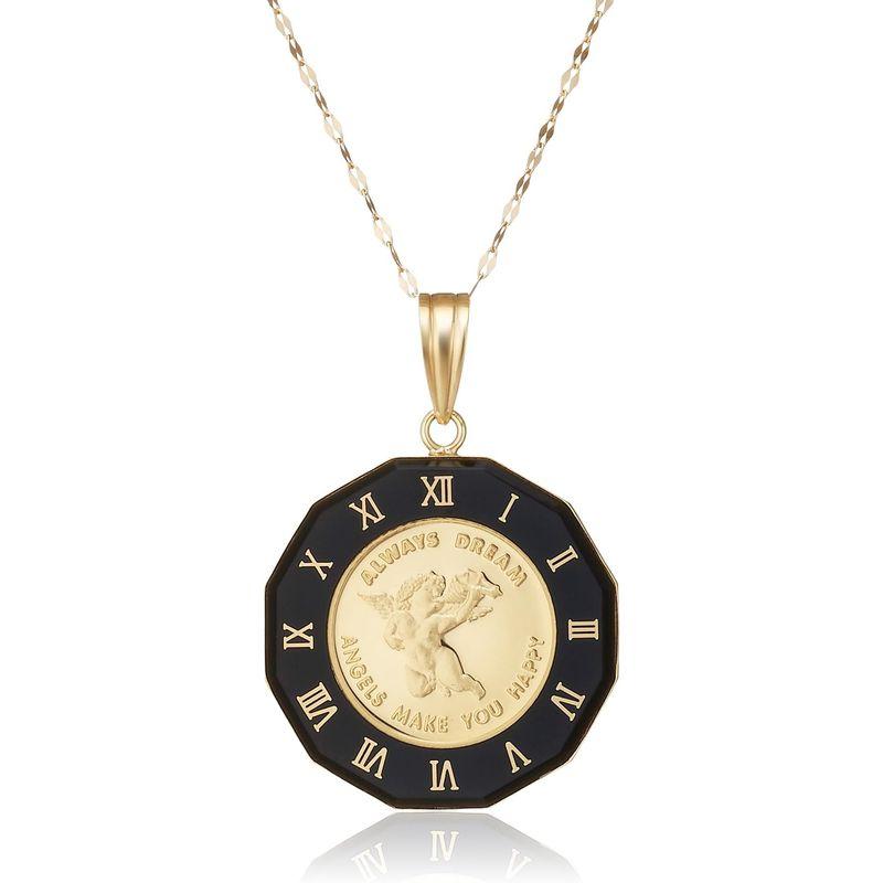 【ラスト1点】 コインインゴットコレクション COIN INGOT COLLECTION K24/K18 インゴットペンダント エンジェル 1/25oz M 【DGJ6825277984】(24369円)