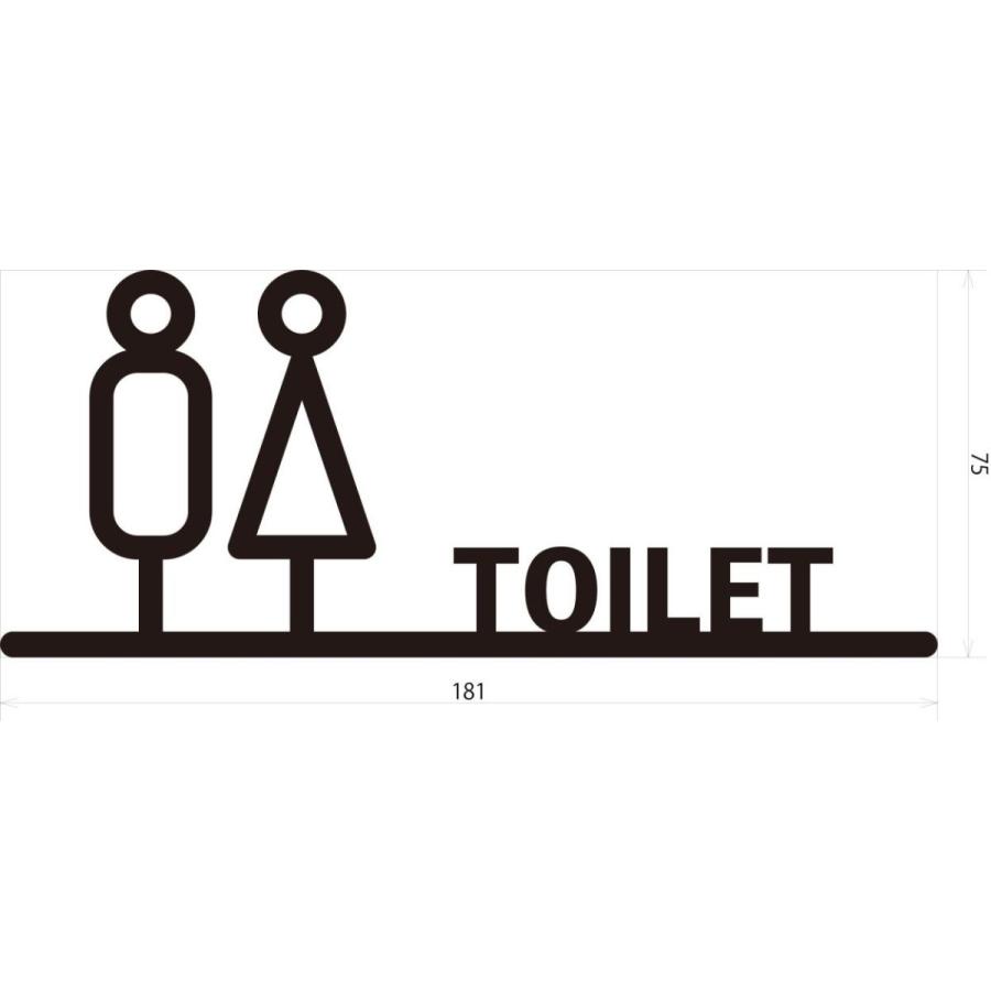 レビューで送料無料 アクリル製 Toilet 男女 横表示ver ピクトサイン その他手芸 ハンドクラフト用品 Fdctheclub Com