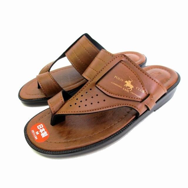 送料込み ポロクラブ Polo Club １８２４ メンズ ベンハーサンダル 日本製 紳士サンダル 運転 紳士 鼻緒サンダル トングサンダル ブラック チョコ キャメル 38 14 マスヤ靴店アビーロード支店 通販 Yahoo ショッピング