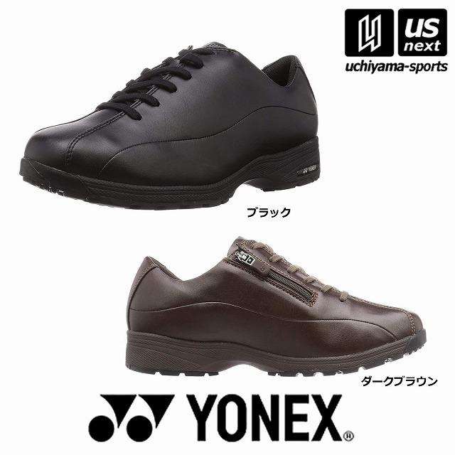 Yonex M21Nパワークッションメンズウォーキングシューズ パワークッション yonex shw-m21n シューズ 幅広 ブラック(007) ダークブラウン(040)