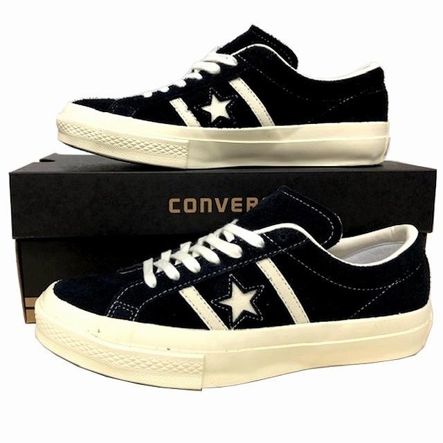 送料無料 コンバース 限定モデル Converse One Star ワンスター スター バーズ スエード ブラック Star Bars Suede メンズ スニーカー Cvw Bu61 マスヤ靴店アビーロード支店 通販 Yahoo ショッピング