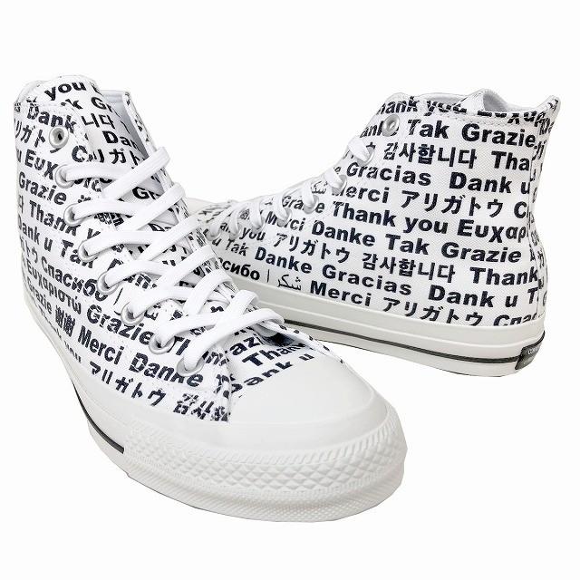 ALL STAR 100 コンバース 限定モデル オールスター マルチリンガル HI