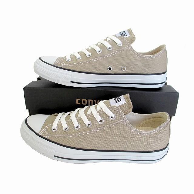 コンバース オールスター 限定モデル Converse キャンバス オールスター カラーズ Ox ベージュ Canvas All Star Colors Ox メンズ レディース スニーカー Cvw G79 マスヤ靴店アビーロード支店 通販 Yahoo ショッピング