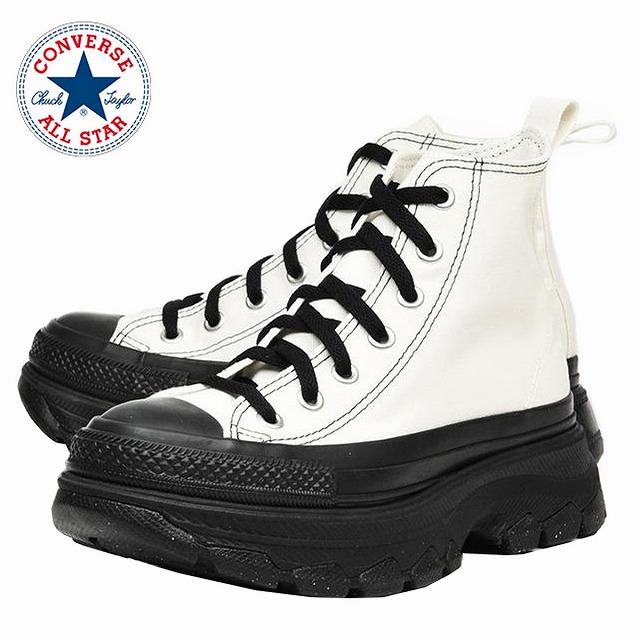 コンバース　オールスター　トレックウエーブ　Hi 23cm 黒　ハイカット　厚底 CONVERSE コンバース オールスター トレックウエーブ Z HI