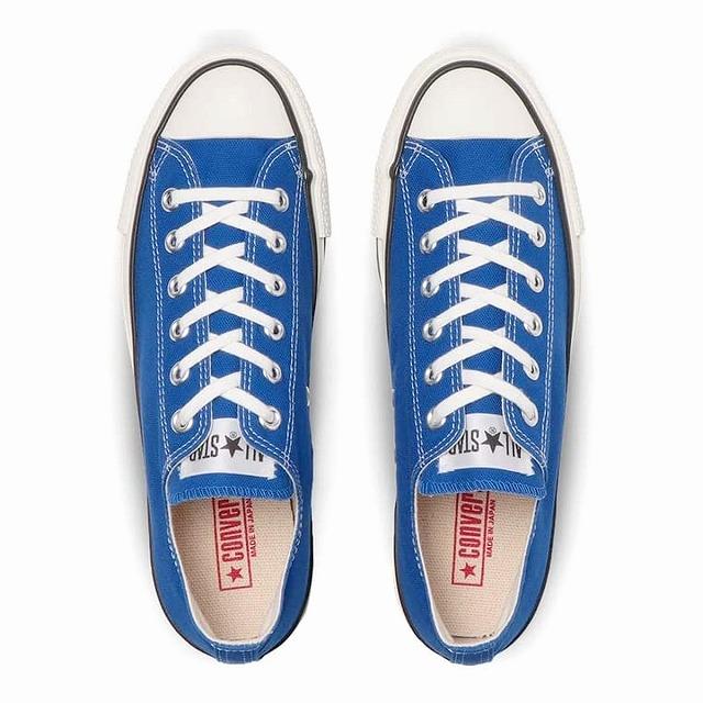 メンズスニーカー コンバース converse ローカット キャンバス オールスター J OX ブルー CONVERSE CANVAS ALL STAR J OX BLUE 送料無料｜marm-shopping0105｜02