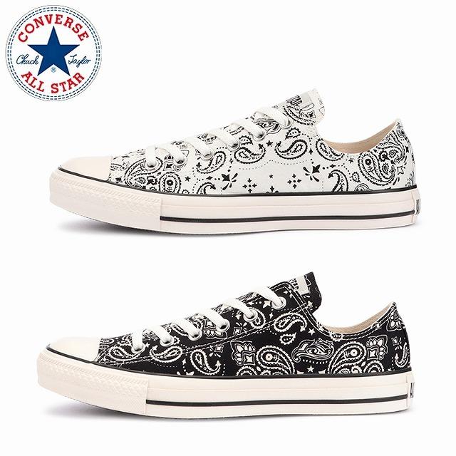Converse バンダナ柄 ホワイトスニーカー コンバース｜converse レディース 通販 converse コンバース ALL