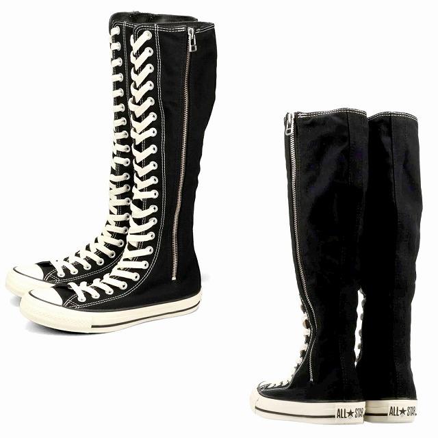 CONVERSE ALL STAR ニーハイ スニーカー ブラック ALL STAR レディースニーハイスニーカー CONVERSE all star コンバース