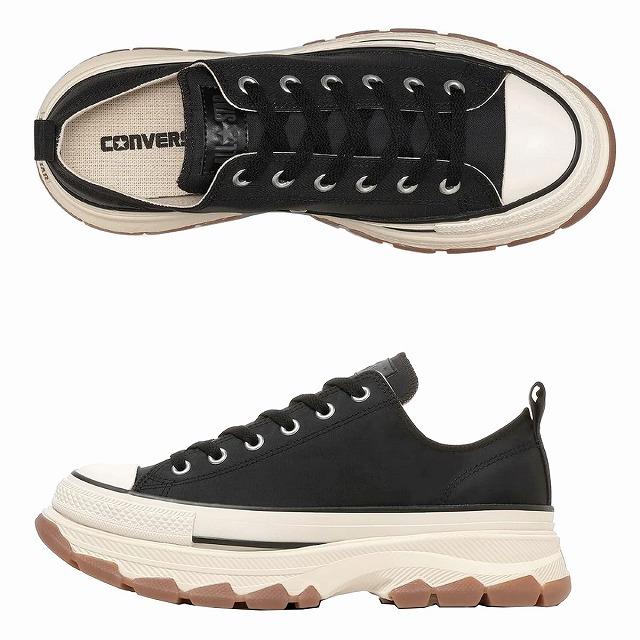 ★未使用 CONVERSE ALL STAR TREKWAVE 厚底 ローカット ALL STAR メンズ厚底ローカットスニーカー コンバース converse