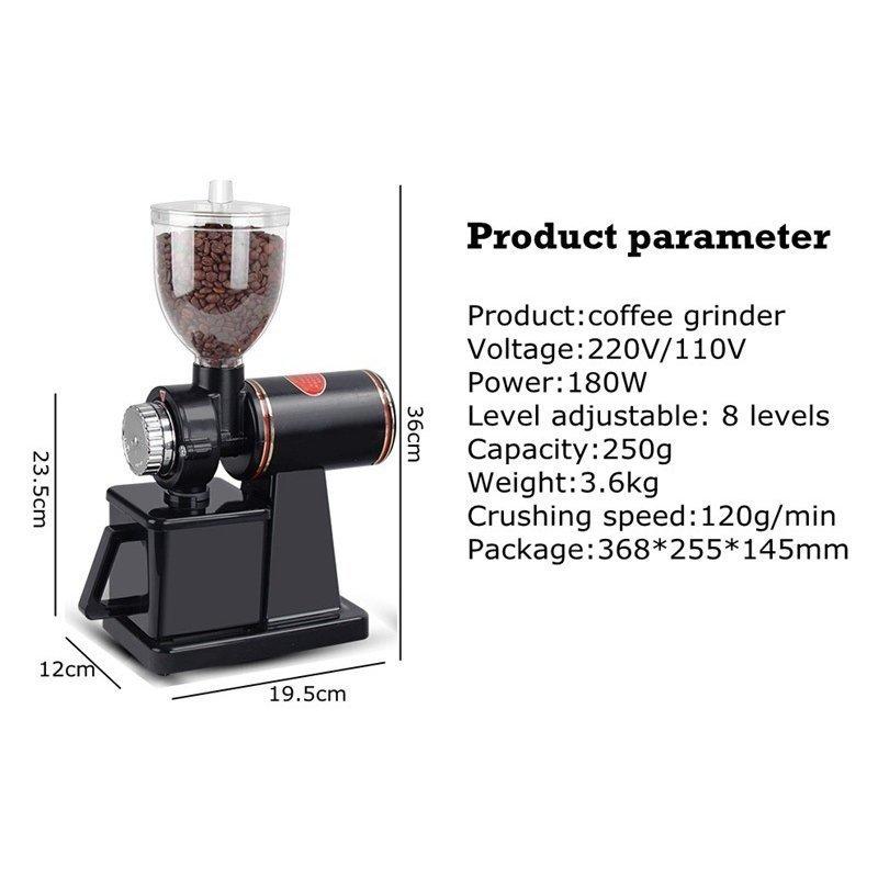 直売特注品 コーヒーミル 電動 おしゃれ コーヒーグラインダー キッチン家電 2色 オンラインストア特売中 Ssl Daikyogo Or Jp