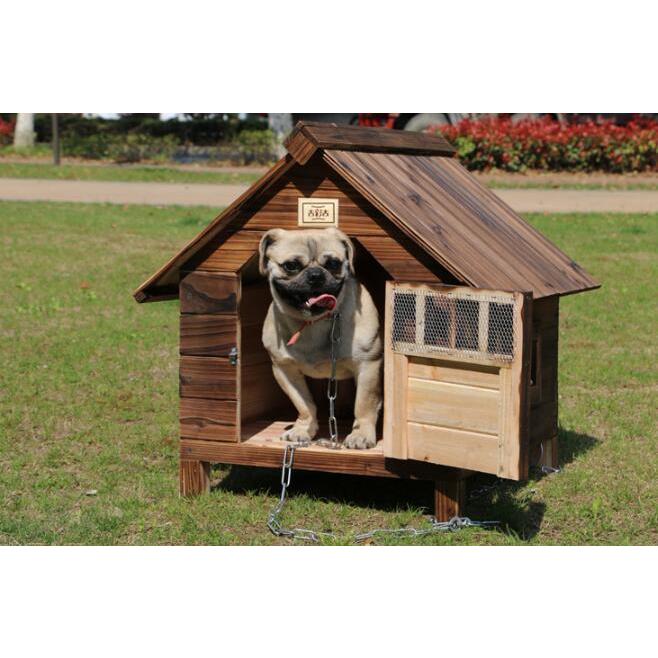 年末のプロモーション大特価 三角屋根 犬舎 ドッグ ペットハウス 犬小屋 天然木製 お庭用 外飼い屋外ハウス 脚付き 高床式設計 中型犬 小型犬 犬小屋 屋外サークル Www Reinnec Cl