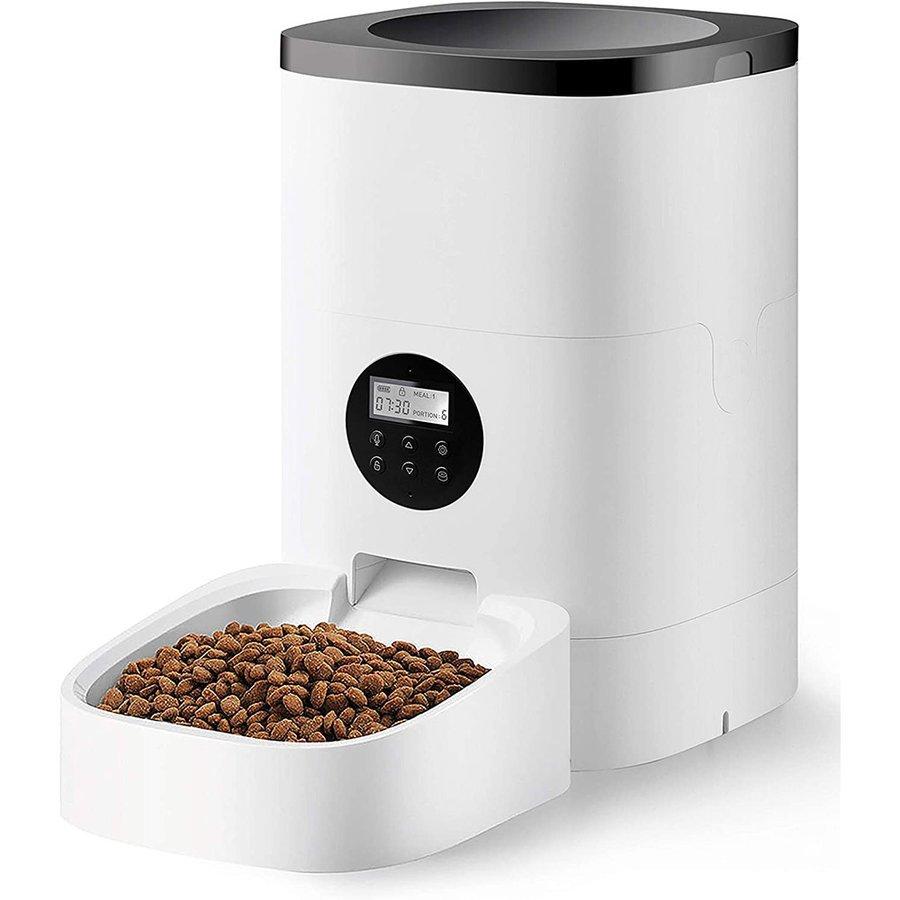 バーゲンで 手動給餌可 4l大容量 自動餌やり器 中小型犬用 猫 自動給餌器 録 ホワイト 清潔便利 2way給電 1日4食 定時定量 タイマー式 録音可 手動給餌可 4l大容量 自動餌やり器 中小型犬用 猫 自動給餌器 食器 餌やり 水やり用品