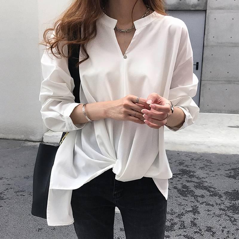 トップス ブラウス レディース シャツ シャツブラウス 長袖 とろみ感 大きいサイズ レディース トップス 2l 3l こなれ感 抜き襟 ボリューム袖 Db0198 Marmelo Sunnyday 通販 Yahoo ショッピング