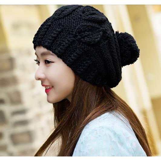 帽子 ニット帽 ニットキャップ ビーニー帽子 レディース ポンポン ウール ニット 秋 冬 小顔 きれいめ かわいい ストリート 黒 ブラック ベージュ レッド Db0328 Marmelo Sunnyday 通販 Yahoo ショッピング