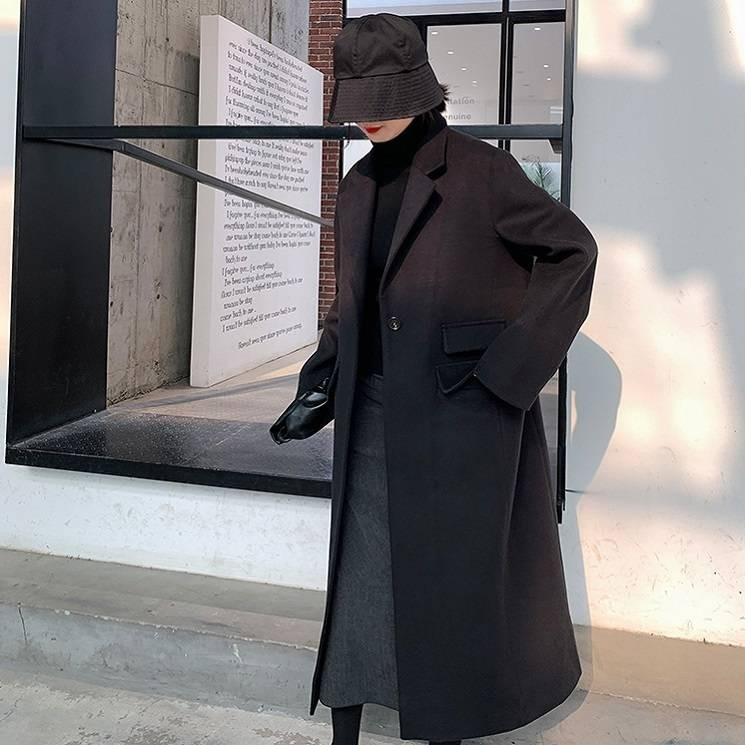 マキシ丈コート ロングコート チェスターコート アウター コート ジャケット レディース 秋 冬 10代 代 30代 40代 超ロング丈 ロング シングル Db0395 Marmelo Sunnyday 通販 Yahoo ショッピング