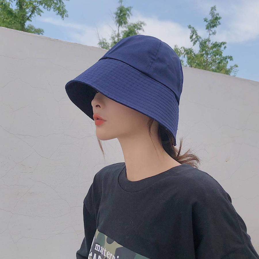 ハット 帽子 レディース バケツハット キャップ クロシェ 大人 シンプル きれいめ 春 夏 秋 冬 10代 代 30代 40代 50代 黒 ブラック ネ Db04 Marmelo Sunnyday 通販 Yahoo ショッピング