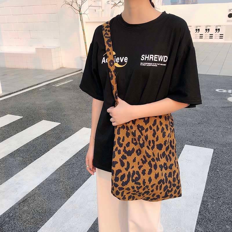 バッグ かばん レディース ヒョウ柄 レオパード ショルダーバッグ キャンバスバッグ コーデュロイ 春 秋 冬 10代 代 30代 40代 斜めがけ バッグ 鞄 カバン Db0530 Marmelo Sunnyday 通販 Yahoo ショッピング