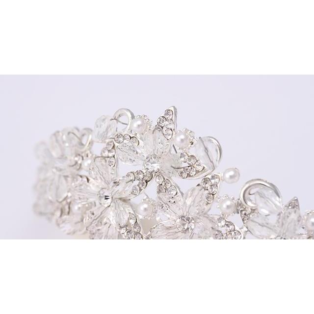 ウェディング ヘッドドレス アクセサリー ティアラ ヘッドドレス ヘッドピース クラウン 耳飾り 3点セット 花 かわいい プリンセス ネックレス ペンダント イヤ Db0879 Marmelo Sunnyday 通販 Yahoo ショッピング