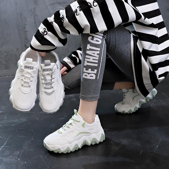 スニーカー レディース シューズ 厚底 スニーカー 靴 レースアップ カジュアル おしゃれ 大人可愛い 白 パステルカラー ワンポイント アクセント ラフ感 かわい Db1074 Marmelo Sunnyday 通販 Yahoo ショッピング