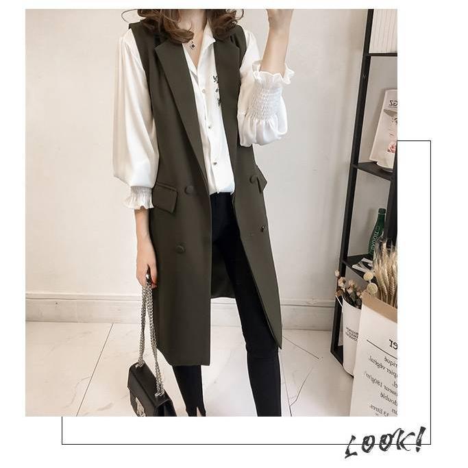 ベスト ジレ ロングジレ トップス レディース ノースリーブ ジャケット 大きいサイズ Xl 2xl 3xl 4xl 春 秋 袖なし ロング丈 おしゃれ 大人可愛い かっこいい Db1481 Marmelo Sunnyday 通販 Yahoo ショッピング