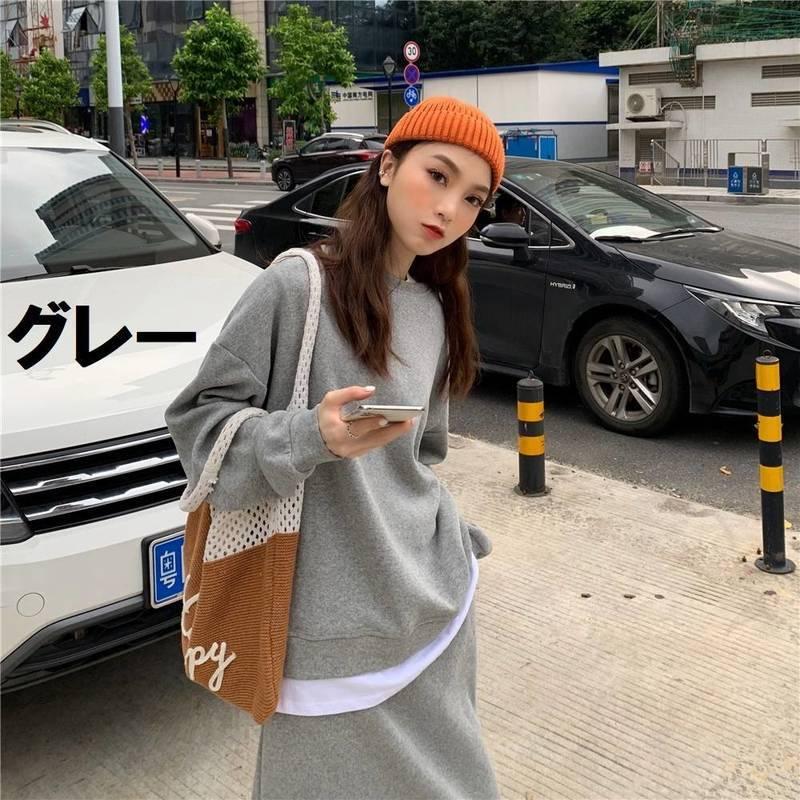 セットアップ レディース スカート トップス 2点セット ツーピース ゆる お出かけ ファッション コーデ スタイル 楽ちん 上下セット ボーイッシュ スポーティー Db1511 Marmelo Sunnyday 通販 Yahoo ショッピング