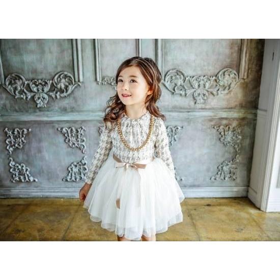 子供ドレス キッズワンピース 発表会 結婚式 長袖 秋 冬 おしゃれ 安い 韓国 子供服 女の子 100 110 1 130 140 黒 白 ツイード調 K0003 Marmelo Sunnyday 通販 Yahoo ショッピング