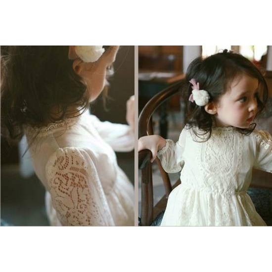 子供ドレス キッズワンピース 発表会 結婚式 長袖 春 秋 おしゃれ 安い 韓国 子供服 女の子 100 110 1 130 140 白 水色 レース 可愛 K0005 Marmelo Sunnyday 通販 Yahoo ショッピング