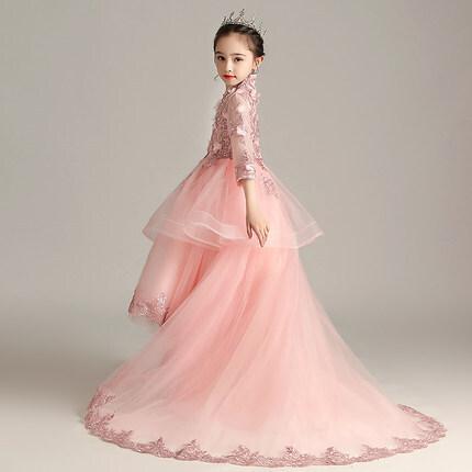 子供 ドレス ロング プリンセス 大人っぽい キッズドレス ピアノ 発表 