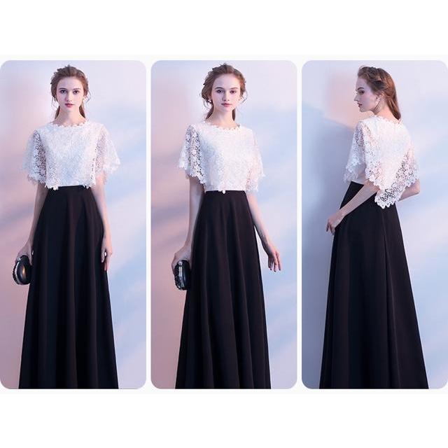 選べるサイズ展開 パーティードレス ロング 黒 おしゃれ かっこいい 結婚式 お呼ばれ ドレス ロングドレス 演奏会 発表会 大きいサイズ フォーマル バイカ 大人気 Centroprofesorjuanbosch Com