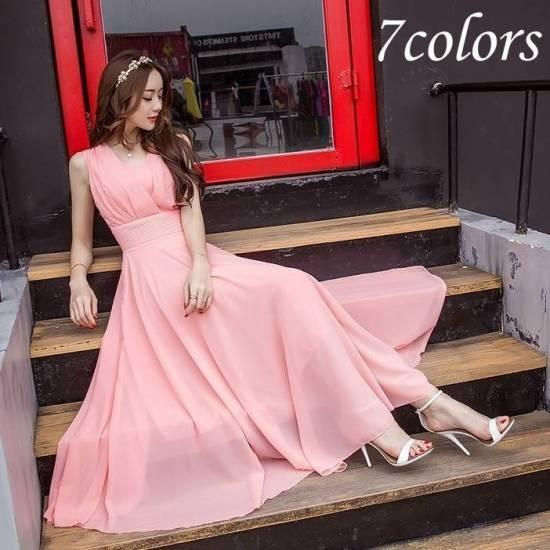 ロングワンピース リゾートワンピース リゾートドレス 韓国 ワンピース ロング マキシ 大きいサイズ パーティードレス ロングドレス 結婚式 お呼ばれド 新品 送料無料