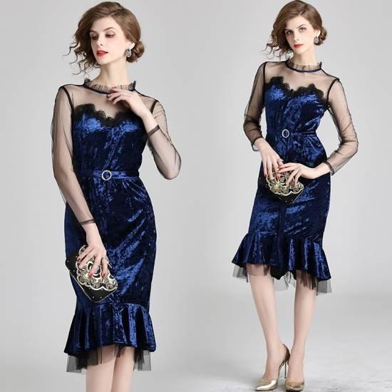 大きいサイズ パーティードレス パーティ ドレス 結婚式 二次会 お呼ばれ ワンピース フォーマル 大人 かわいい おしゃれ 膝丈 格安即決