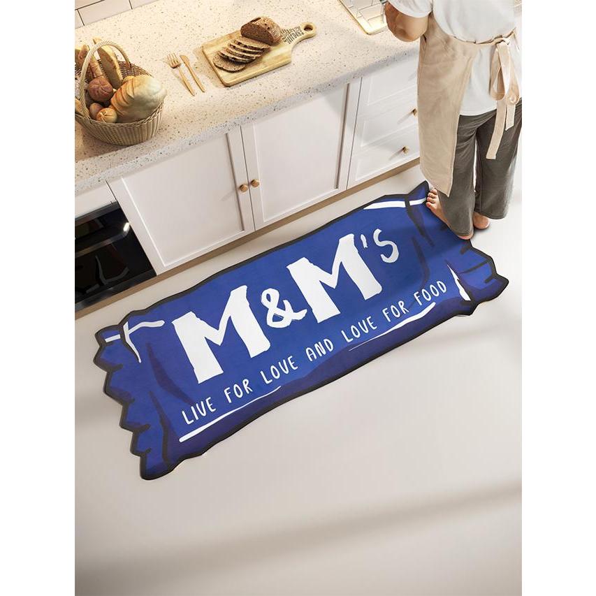 キッチンマット フロアマット インテリア マット エントランス 玄関 大きいサイズ 横長 ポップ カジュアル インスタ映え おしゃれ 可愛い かっこいい 遊び心 チ Rm0016 Marmelo Sunnyday 通販 Yahoo ショッピング