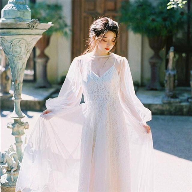 ウェディングドレス 長袖 二次会 花嫁ドレス 結婚式 ドレス ワンピース パーティードレス Aライン 大人 シンプル おしゃれ 個性的 きれいめ ナチュラル カジュア Wd0063 Marmelo Sunnyday 通販 Yahoo ショッピング