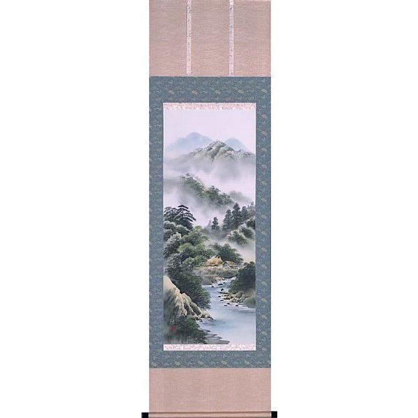 ※骨董品※掛け軸彩色山水作者玉峰 骨董品※掛け軸彩色山水作者玉峰 楽天市場】掛軸 彩色山水 玉峰(