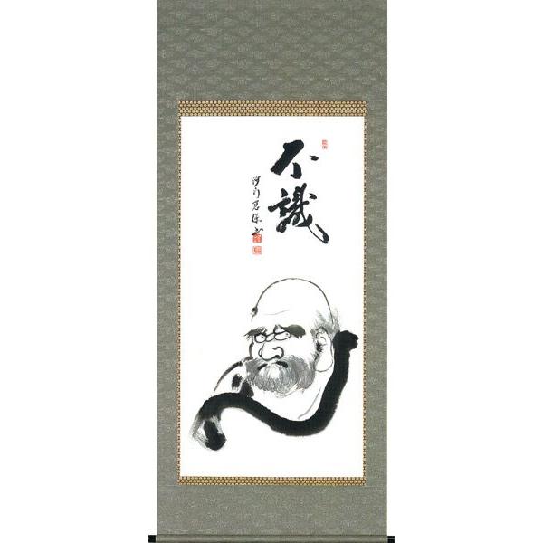 掛け軸 達磨（金剛 慈保） 仏画 掛軸 : まろ庵 - 通販 - Yahoo