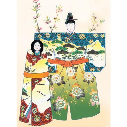 掛け軸 桃の節句 立雛(西尾香悦) 節句 掛軸 美術、工芸品 掛け軸 桃の節句 立雛(西尾香悦) 節句 掛軸 美術、工芸品