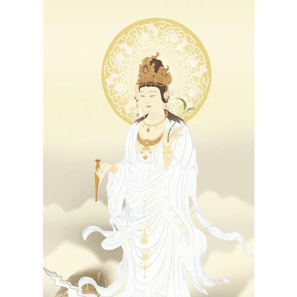 掛け軸 龍上観音（北条裕華） 尺三 掛軸 : まろ庵 - 通販 - Yahoo