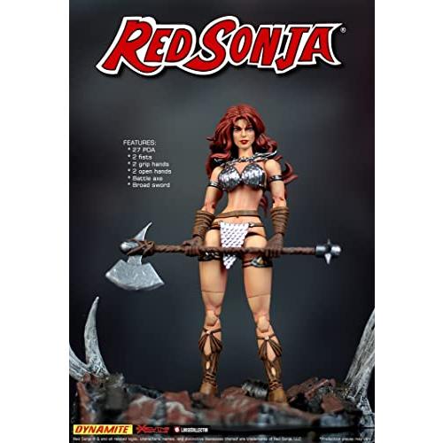 【Executive Replicas】 RED SONJA レッド・ソニア 1/12スケール 女性アクションフィギュア 商品情報