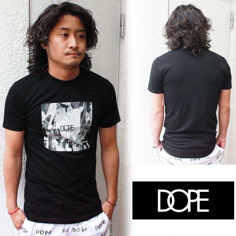 DOPE COUTURE ドープ T-shirts Tシャツ メンズ 半袖 ブラック |  | 01