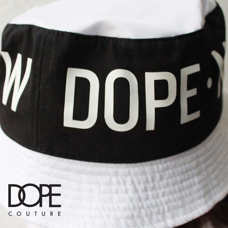 DOPE COUTURE ドープ Hat ハット メンズ ブラック×ホワイト |  | 02