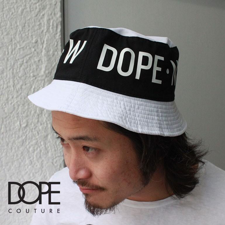 DOPE COUTURE ドープ Hat ハット メンズ ブラック×ホワイト |  | 05
