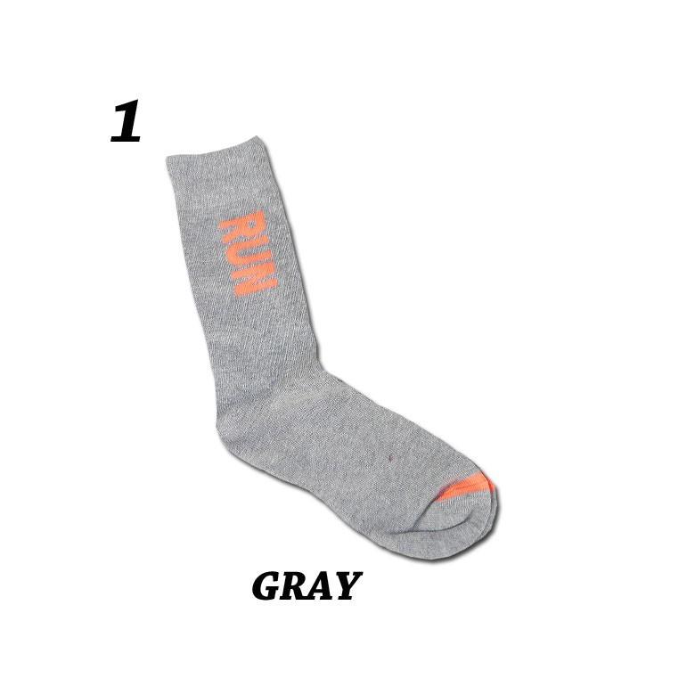 送料無料 靴下 ソックス メンズ SOX スケーター ストリート サーフ スケボー おしゃれ ユニセックス グレー バーガンディー |  | 01