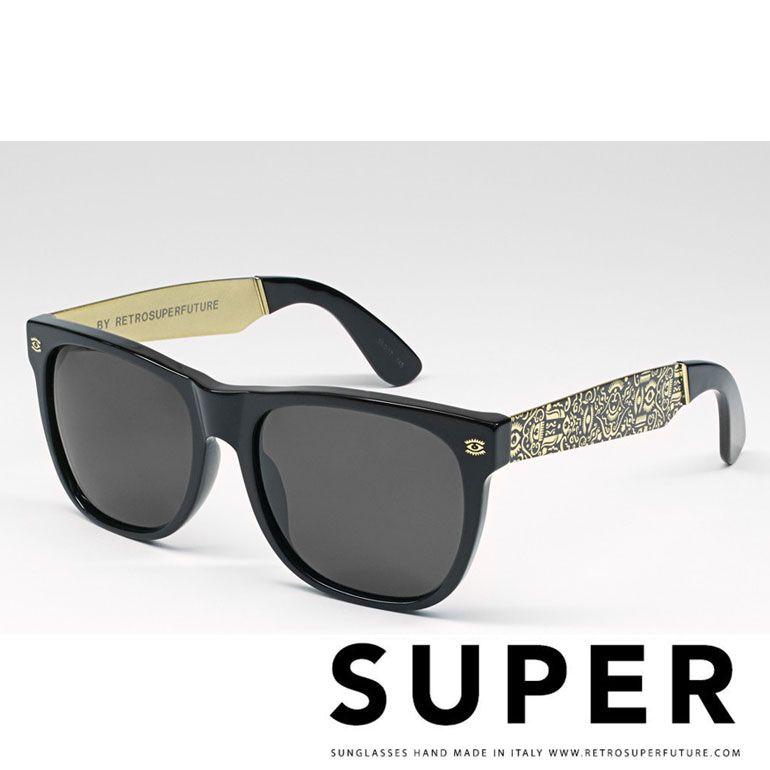 スーパー SUPER サングラス Classic Francis Occult スーパーサングラス ブラック | SUPER SUNGLASS