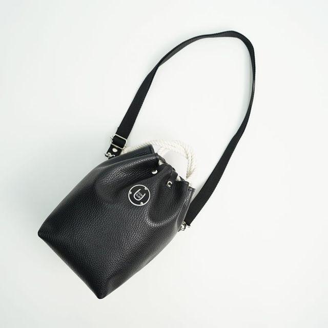 COMUSUBI (コムスビ) ／ COMUSUBI BAG "Leather" -Black-｜maroonwebstore｜05