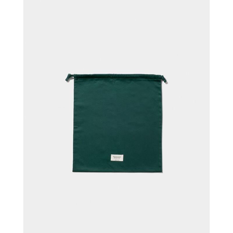 beautiful people konbu knit shopping busket bag d.green｜maroonwebstore｜02
