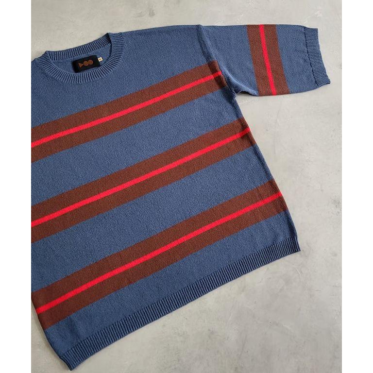 VOO BORDER SUMMER KNIT STEEL｜maroonwebstore｜02