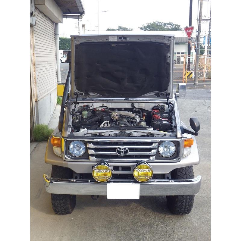 トヨタ：ランドクルーザー70［HZJ76V］用ボンネットダンパー シルバー