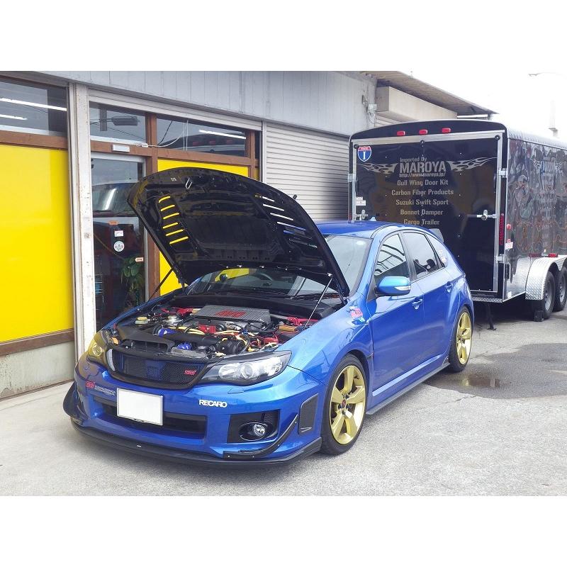 varis ボンネットダンパー grb gvb WRX STI 【M's】 スバル インプレッサ GVB/GVF (2007y-2014y) VARIS