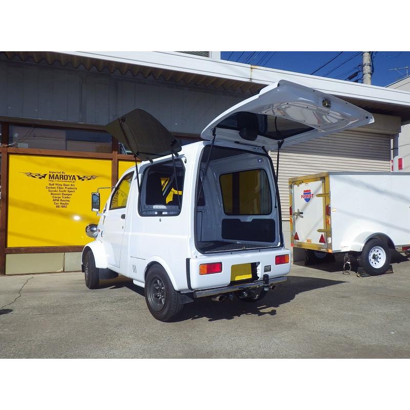 １００％オリジナル・ミゼット ダイハツ ミゼット2 K100P 100C型 ドアバイザー パーツ カリフォルニア