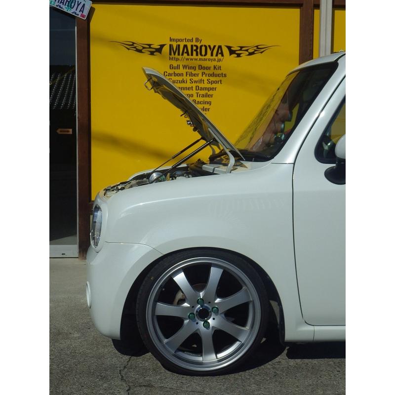 スズキ：アルトラパン＜HE22S＞用ボンネットダンパー　スタンダード