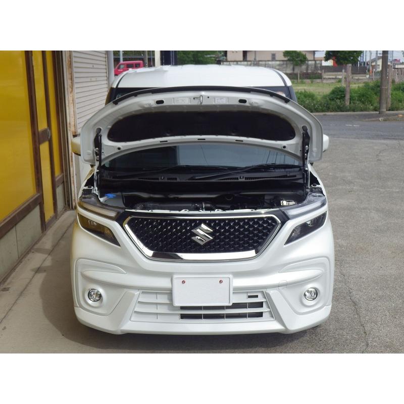 スズキ：ソリオバンディット＜MA37S＞用ボンネットダンパー シルバー